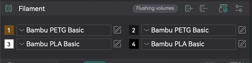 If the material you want isn't in the AMS