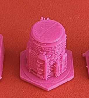 Supports on threads making it worse