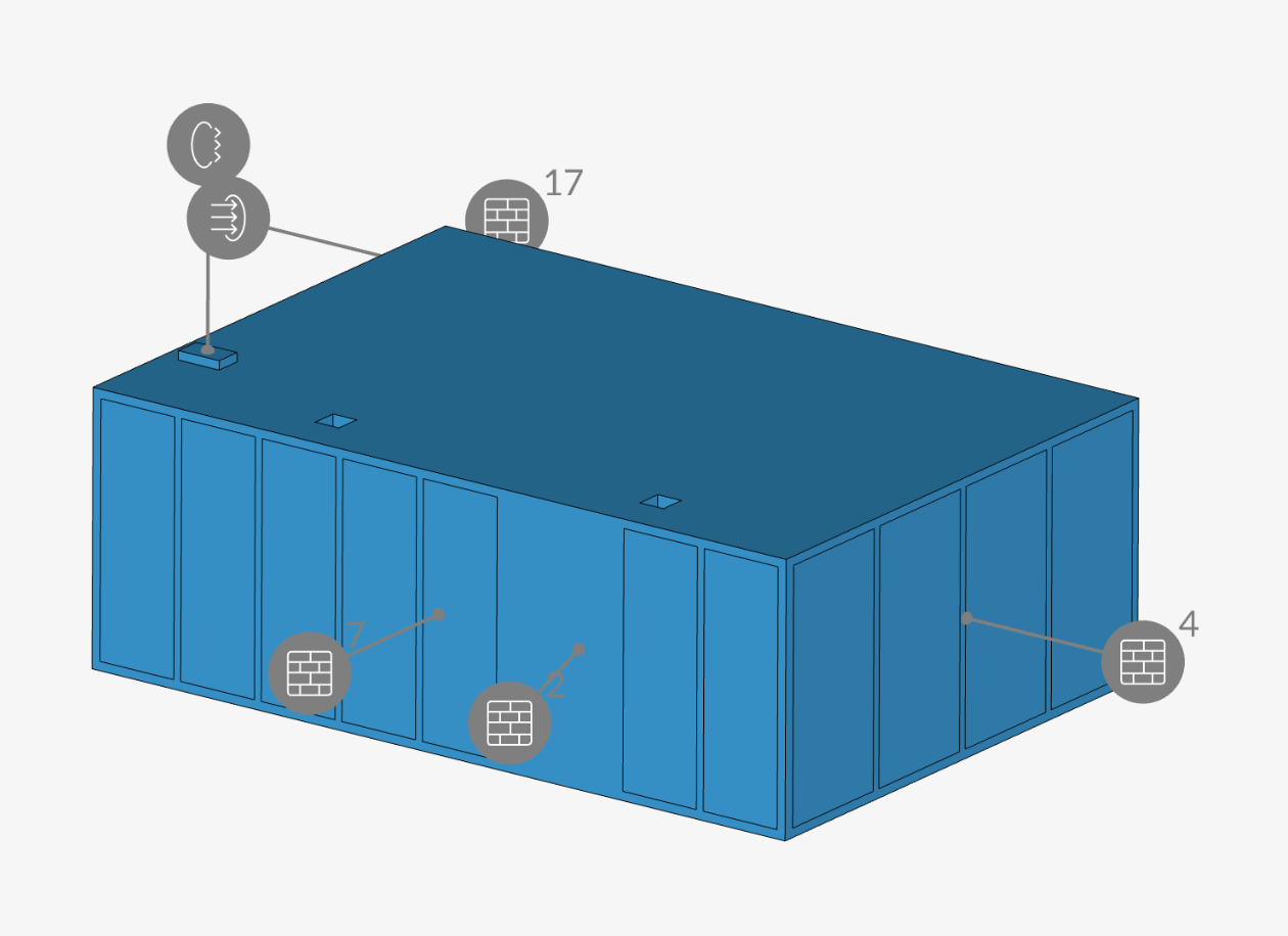 Internal flow volume with boundary conditions in SimScale